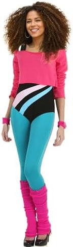Couver Neon Unisex Dual Layer Athletic Sweat Sport Wristband, 1 Pair