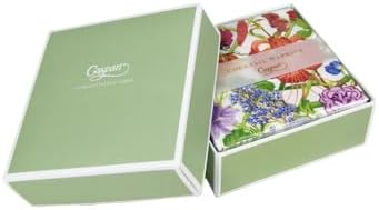 Caspari Floral Trellis Boxed Cocktail Napkins - 40 Per Box