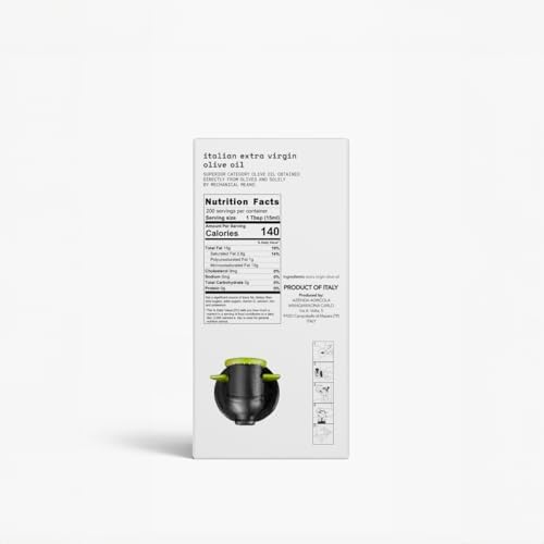 Tunnaliva EVO Oil - Italian Extra Virgin Olive Oil - 100% Nocellara del Belice - IGP Sicilia - 101,44 fl oz Bag-in-box