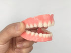 Denture Do it Yourself Full Set of Top and Bottom Fake Teeth for Improve Smile