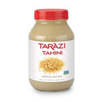 Tarazi All Natural Tahini | Non-GMO, All Natural, Made From 100% Premium Sesame Seeds, Made in California, Kosher | 2 Pound Jar