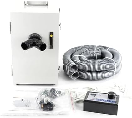 550W Dental Lab Vacuum Dust Extractor Digital Control Double Impeller Dust Collector Vacuum Cleaning Machine JT-26B