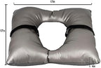 Bedside Commode Seat Cushion 16" x 16", Waterproof Soft Pad Cover Commode Chair, Universal Fit Commode Cushion for Elderly
