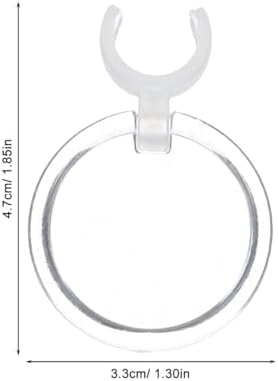 10Pcs Clip-Style Diamond Magnifiers with Drill Pen Holder Plastic Magnifying Glass for Precise Diamond Art Crafting