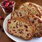 RawJoy Fresh Organic Delicious European Cranberry Raisin Walnut Loaf (Bread)