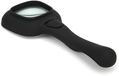 Led Magnifier Handheld Magnifier 6X Mini Pocket Loupe Magnifying Glass Led Counterfeit Detector Reading Magnifier