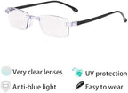 Noblu Glasses 2pcs Intelligent Dual Focus With Smart Zoom Autofocus Vision Reading For Presbyopia As Seen On Tv Presbyopic Solution For Women And Men