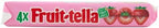 Fruitella Strawberry | Fruitella Candy | Fruittella | Fruitella Sweets | Pack of 4 Rolls | 5.78 Ounce Total