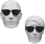 proSPORT Classic Reading Sunglass Reader Full Lens (not bifocal) Magnified Horn Rimmed Yacht Style