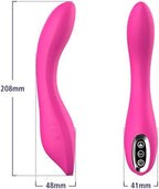 Handheld Electric Massager, 7 Modes Quiet & Powerful Deep Tissue Percussion Massage Tool for Back, Neck, Shoulder, Leg, Rechargeable Cordless Wand for Muscle Relaxation and Pain Relief AN1766