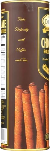 Dolcetto Chocolate Rolled Wafers 3 Oz. (Pack of 12)