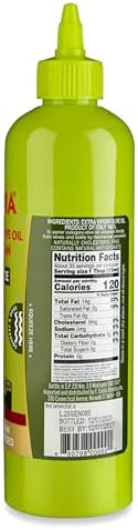 Ohlivia Squeeze Extra Virgin Olive Oil - 100% Italian, Cold Pressed EVOO for Cooking & Finishing in a Squeeze Bottle, Authentic Imported Product of Italy - 16.9 fl oz / 500 ml
