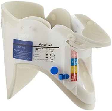 Ambu Perfit ACE Preformed Extrication Cervical Collar One Size Adjustable Neck Circumference 000281000 30 per Case