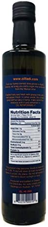 Oilladi Extra Virgin Olive Oil, Cold Extraction, Low Acidity, Mono-varietal, imported from Greece 500 ml