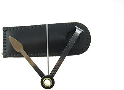 yueton Pack of 2 New Pocket or Pouch 3in1 Stainless Steel Catlinite Cleaner Cleaning Tool Reamers Tamper