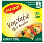 Maggi Vegetable Flavor Bouillon Cubes