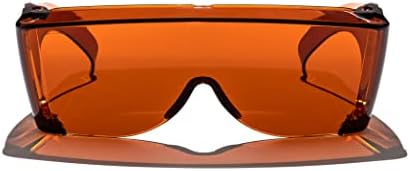 BluBlocker, StarShield Fit Over Sunglasses with Scratch Resistant Lens | Blocks 100% of Blue Light and UVA & UVB Rays | Retro | Gender Neutral for Men, Women, & Everyone | Blue Blocker | 2355K |
