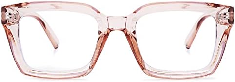 COASION Blue Light Blocking Eyeglasses Classic Thick Square Rim Frame Eyewear for Women Men
