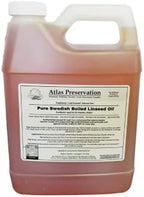 Atlas Preservation Pure Swedish Boiled Linseed Oil - 1 Quart