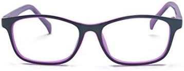 ALWAYSUV Computer Glasses Blue Light Blocking for Kids Boys Girls Teens Children Gaming Eyewear Reduce Eyestrain Glasses Purple