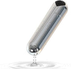 Mini Handheld Electric Back Massager Waterproof Quite Massager, Portable Massager for Back Neck Shoulder Body,Silver