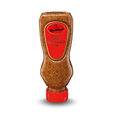 Sweet Homemade Bavarian Mustard | Traditional Bavarian Recipe | 225 ml | Händlmaier | Germany