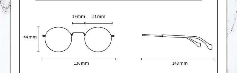 Blue Light Blocking Oval Reading Glasses Anti Eyestrain Computer Readers Cute Presbyopic Glasses Flat Light Mirror