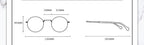 Blue Light Blocking Oval Reading Glasses Anti Eyestrain Computer Readers Cute Presbyopic Glasses Flat Light Mirror