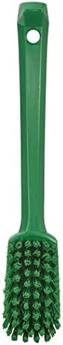 Vikan 30882 Brush,Utility,Medium,10.2",PP/PBT,Green