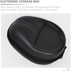 Eva Earphone Storage Case Headphone Carrying Bag Portable Earbud Wrapping Case Protective Zipper Organizer for Travel and Daily Use