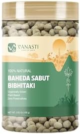 Bahera | Baheda Sabut | Bibhitaki | Terminalia Bellirica | Bahera Whole | 100 Gram (Pack of 1)