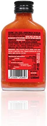 Crazy Bastard Trindad Scorpion & Clementine Hot Sauce- 100ml