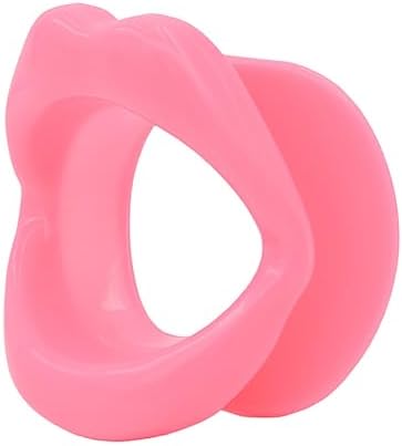 (2 Pack) Face Slimmer,Icanwin Silicone Rubber Face CareFace-Lift Slimmer Exercise Mouth Piece Muscle Anti Wrinkle Lip Trainer Mouth Massager Exerciser Mouthpiece