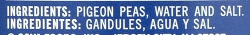 Goya Foods Green Pigeon Peas / Gandules Verdes 15 oz
