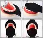 Silicone Soft Dental Background Photo Black Contrast Board Bendable Dental Photography Background Tooth Shooting Light-Absorbing Plate (SC1)