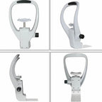 Optometry Chin Rest, Adjustable Forehead Support for Auto Refractometer, Lifting Chin Bracket, Essential Optometry Accessories