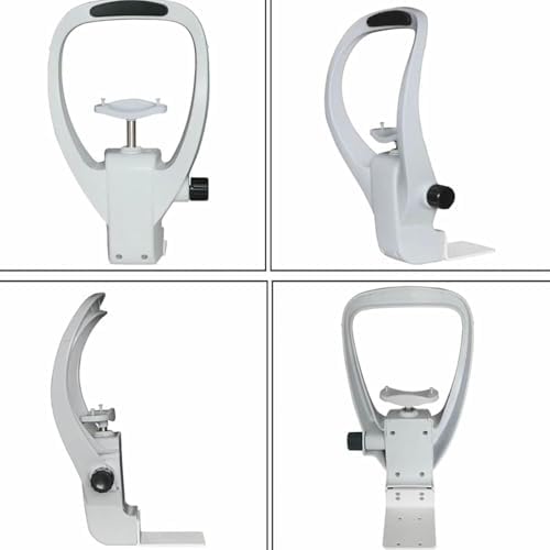 Optometry Chin Rest, Adjustable Forehead Support for Auto Refractometer, Lifting Chin Bracket, Essential Optometry Accessories