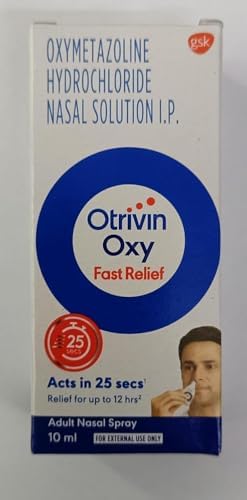 10 Packs Otrivin Adult Nasal Spray 10ml x 10