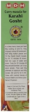 Mdh Curry Masala for Karahi Gosht 3.5 Oz