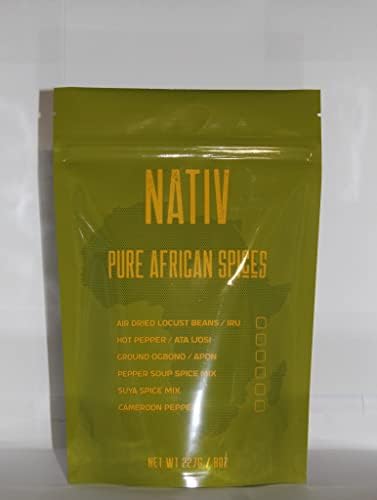 Pepper Soup Mix, Authentic Spicy Nigerian Seasoning,100% All Natural 227 Grams / 8oz