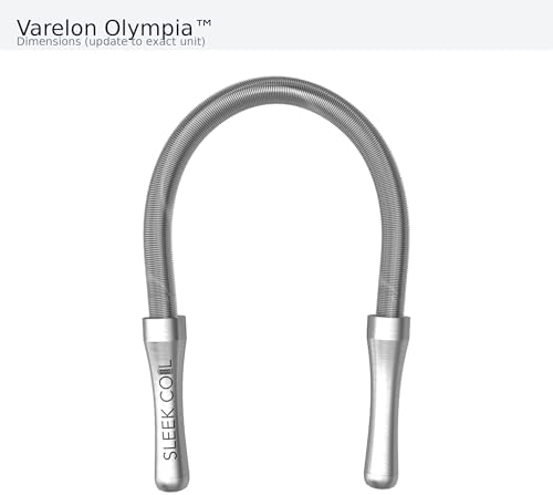 Spring Facial Hair Remover - Coil Epilator 100% Stainless Steel Spring Removes Hair from Upper Lip, Chin & Cheeks - Reusable and Easy to Sanitize.