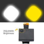 Powerful LED Headlight Headlamp for Dental Loupes Wireless Medical Spotlight with Optical Filter Clip-on Design
