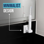 Electric Toothbrush Wall Charger for US Socket for Oral-B/Braun (Excludes iO 7–10, Pulsonic) | Portable Oral-B Charging Station, Wireless, IPX7 Seal, with 2 Compatible Toothbrush Heads