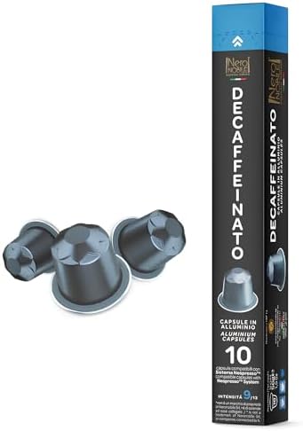 Nero Nobile Decaffeinato Coffee Capsules, 120 Count (Pack of 1), Medium Roast, Decaf, Capsule, Coffee Machine Capsules