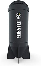 Battle Shakers Missile | Military Themed Shaker Bottle | Leak-Proof Protein Cup with Storage Compartment | Mix Protein Powders & More | Durable & Dishwasher Safe | 20 Oz