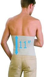 Vitaly Wool Medical Warming Belt Relieves Back Pain. Lumbar Heating Belt with Optimal Compression. Stretchy Thermal Radiculitis Brace (#7 for Waist Circumference: 43-48 inch (110-120 cm))