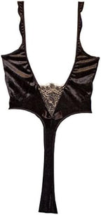 Shirley of Hollywood Classic Eyelash Lace Thong Teddy #2044