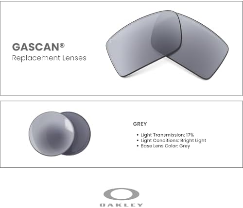 OAKLEY Authentic Gascan OO9014 Replacement Lenses +Bundle Bag+ Bundle Microfiber Pouch -FRAMES NOT INCLUDED