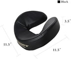 Master Massage Patented Ultra Plush Memory Foam Face Cushion Pillow Headrest, Black
