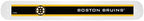 Siskiyou Sports NHL Boston Bruins Unisex Solar Powered Travel Toothbrush Set with Case, White, 7.75 in L x 1.25 in W x 0.75 in D
